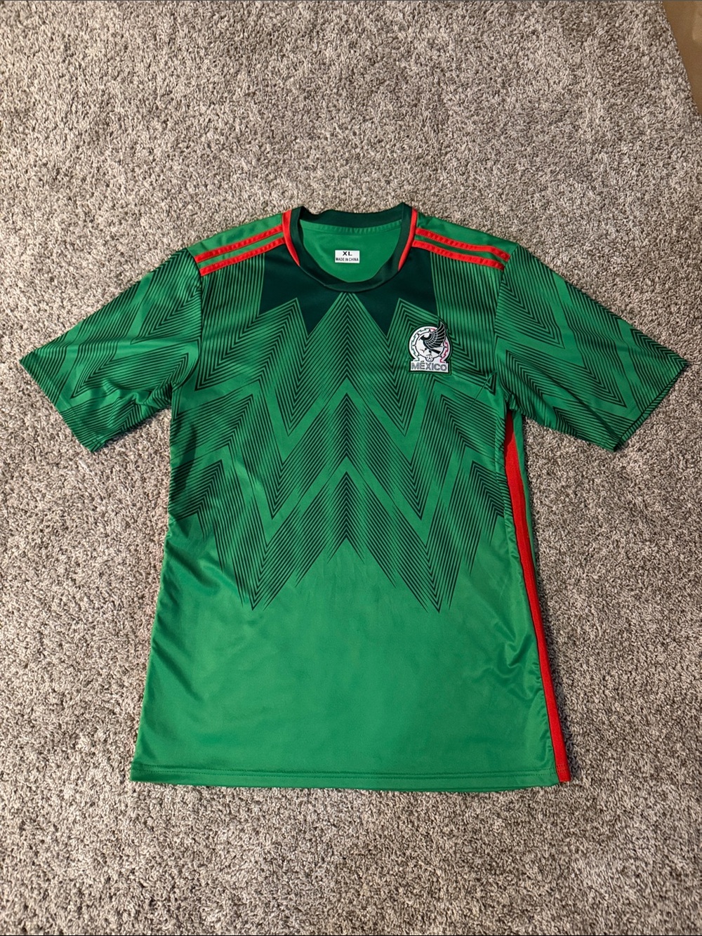 Mexico Men's Green National Team Jersey